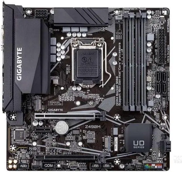 Main image of GIGABYTE Z490M LGA 1200 Intel Z490 DDR4 128GB Micro ATX