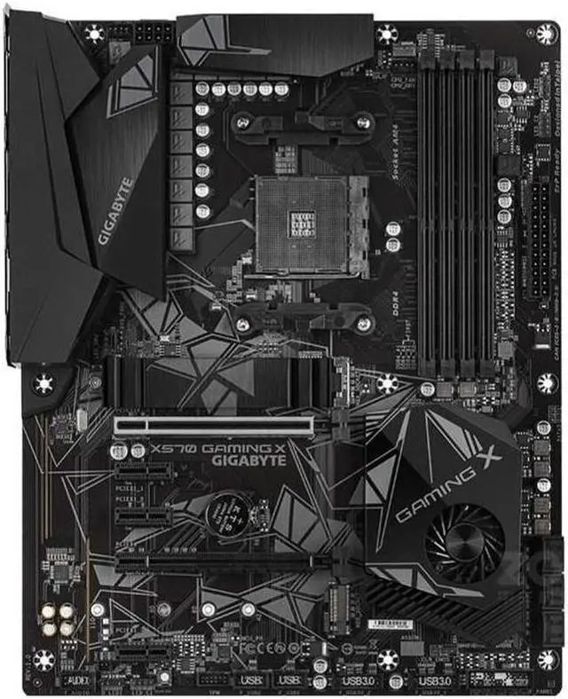 Main image of GIGABYTE X570 GAMING X Socket AM4 AMD X570 DDR4 128GB ATX