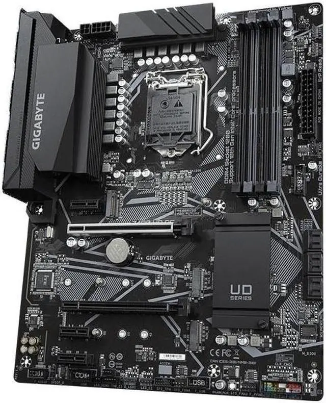 Alt view image 3 of 4 - GIGABYTE Z490 UD AC LGA 1200 Intel Z490 DDR4 128GB ATX