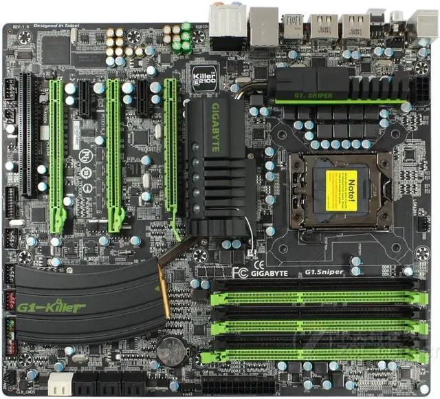 Main image of GIGABYTE G1.Sniper LGA 1366 Intel X58 DDR3 24GB ATX