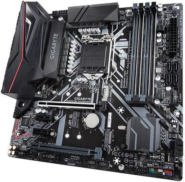 Alt view image 2 of 4 - GIGABYTE Z390 M GAMING LGA 1151 Intel Z390 DDR4 64GB Micro ATX
