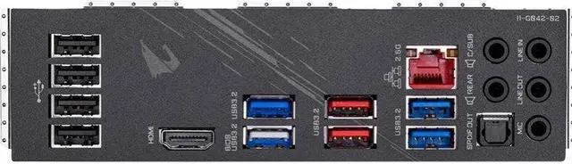 Alt view image 4 of 4 - GIGABYTE Z490 ELITE LGA 1200 Intel Z490 DDR4 128GB ATX