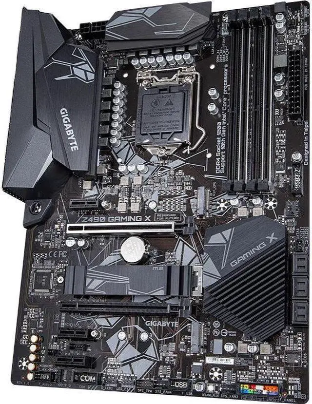 Alt view image 3 of 4 - GIGABYTE Z490 GAMING X LGA 1200 Intel Z490 DDR4 128GB ATX