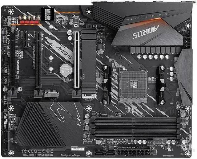 Main image of GIGABYTE B550 ELITE Socket AM4 AMD B550 DDR4 128GB ATX