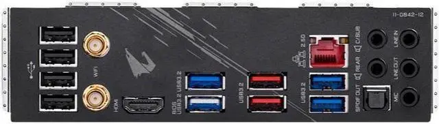 Alt view image 4 of 4 - GIGABYTE Z490 ELITE AC LGA 1200 Intel Z490 DDR4 128GB ATX