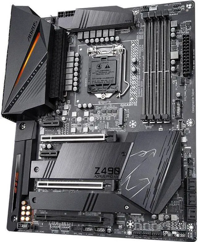 Alt view image 3 of 4 - GIGABYTE Z490 PRO AX LGA 1200 Intel Z490 DDR4 128GB ATX