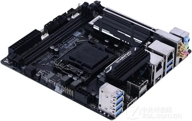 Alt view image 4 of 4 - GIGABYTE Z370N WIFI LGA 1151 Intel Z370 DDR4 32GB Mini-ITX