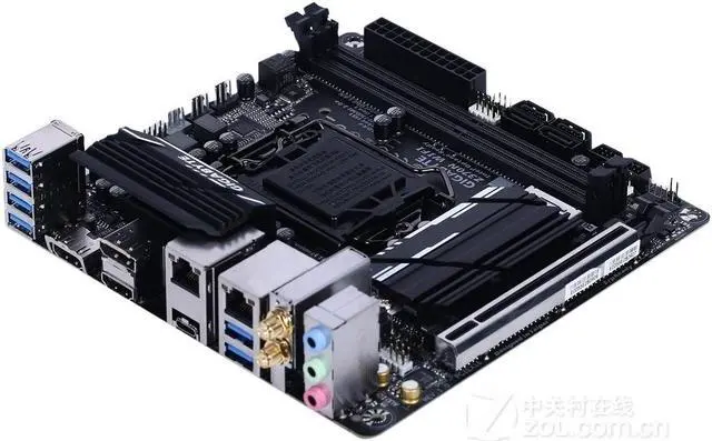 Alt view image 3 of 4 - GIGABYTE Z370N WIFI LGA 1151 Intel Z370 DDR4 32GB Mini-ITX