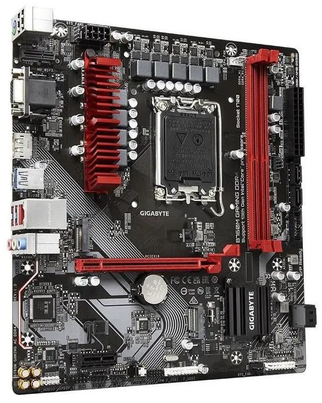 Alt view image 3 of 3 - GIGABYTE B760M GAMING AC LGA 1700 Intel B760 DDR5 96GB Micro ATX