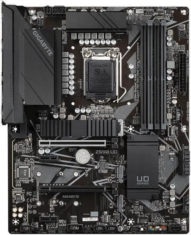 Main image of GIGABYTE Z590 UD LGA 1200 Intel Z590 DDR4 128GB ATX
