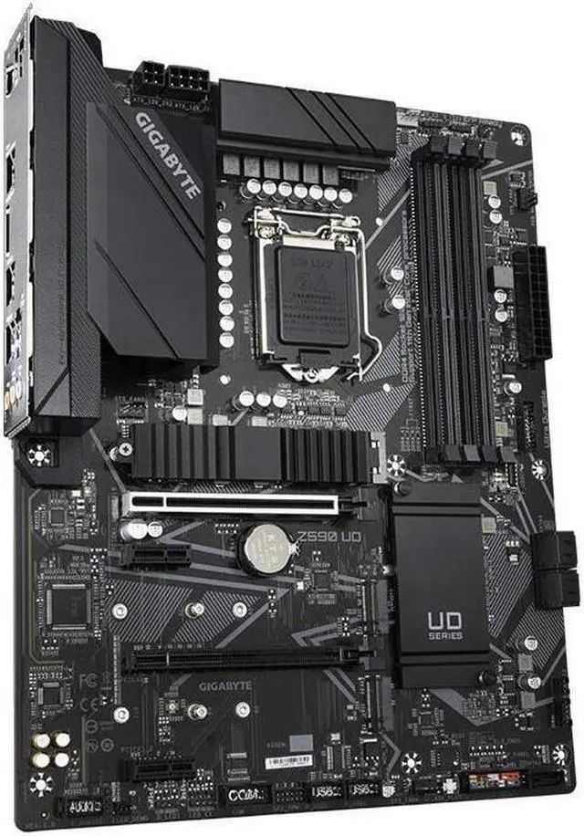 Alt view image 2 of 4 - GIGABYTE Z590 UD LGA 1200 Intel Z590 DDR4 128GB ATX