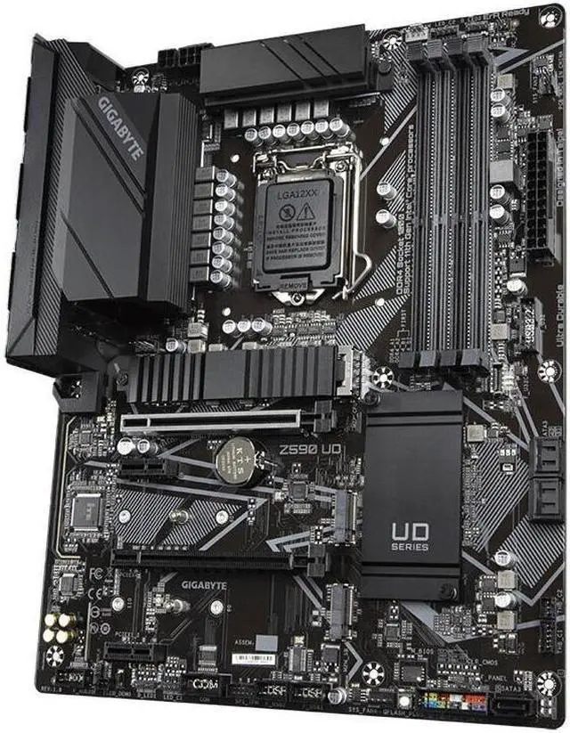 Alt view image 3 of 4 - GIGABYTE Z590 UD LGA 1200 Intel Z590 DDR4 128GB ATX