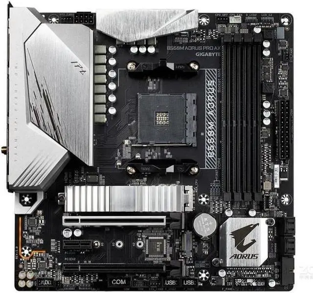 Main image of GIGABYTE B550M PRO AX Socket AM4 AMD B550 DDR4 128GB Micro ATX