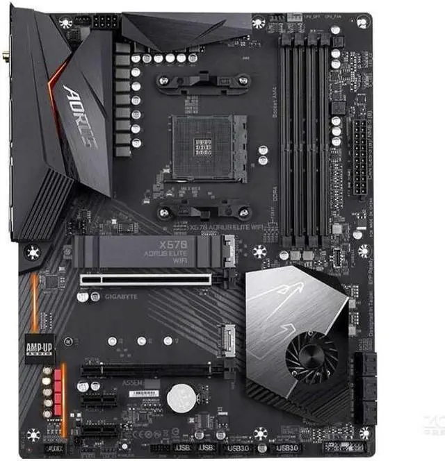 Main image of GIGABYTE X570 ELITE WIFI Socket AM4 AMD X570 DDR4 128GB ATX