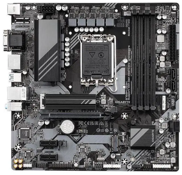 Main image of GIGABYTE B760M DS3H LGA 1700 Intel B760 DDR5 192GB Micro ATX