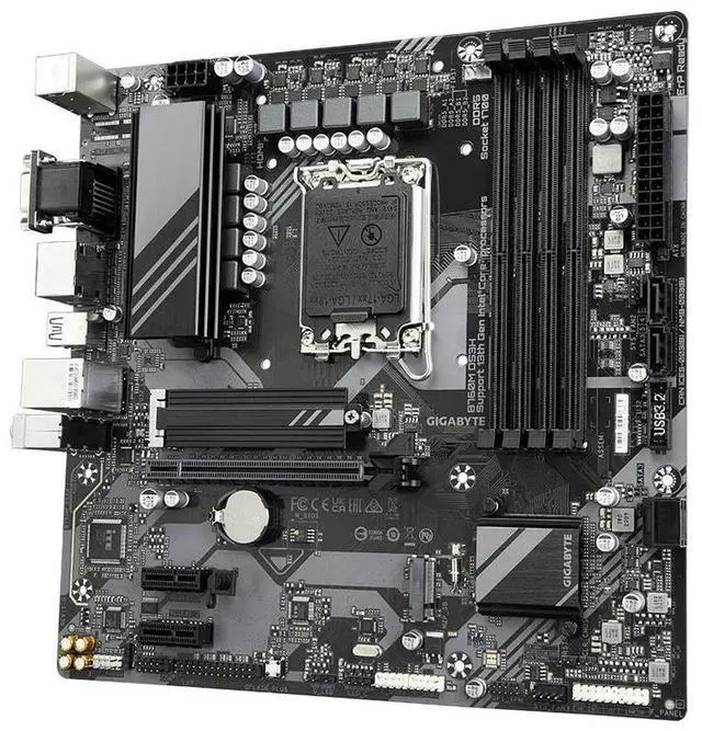 Alt view image 3 of 3 - GIGABYTE B760M DS3H LGA 1700 Intel B760 DDR5 192GB Micro ATX