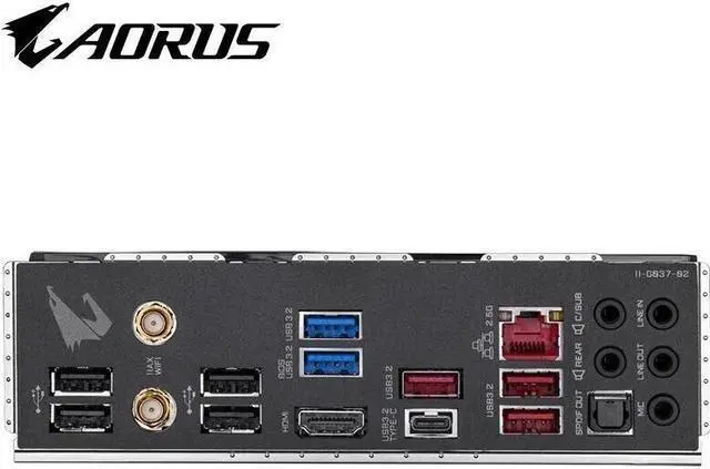 Alt view image 4 of 4 - GIGABYTE Z490 ULTRA LGA 1200 Intel Z490 DDR4 128GB ATX