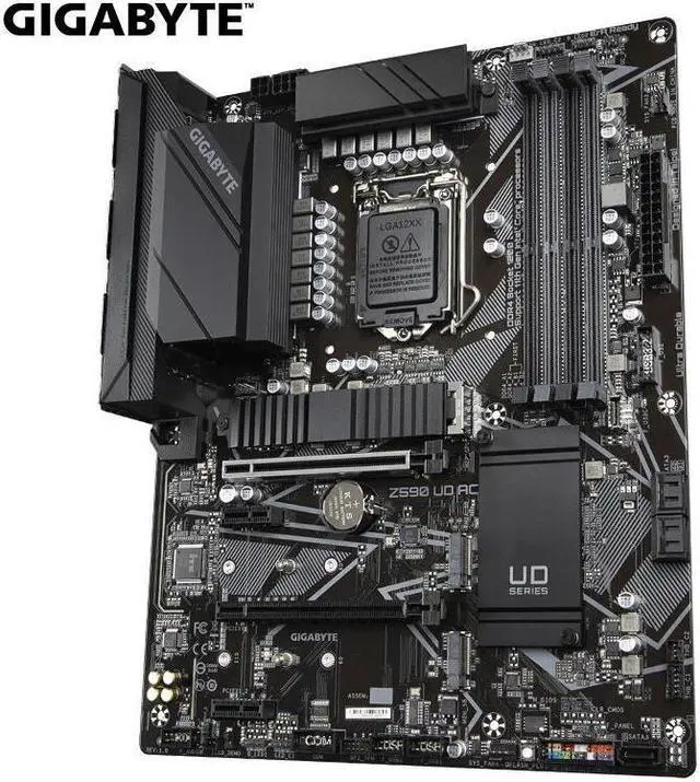 Alt view image 3 of 4 - GIGABYTE Z590 UD AC LGA 1200 Intel Z590 DDR4 128GB ATX