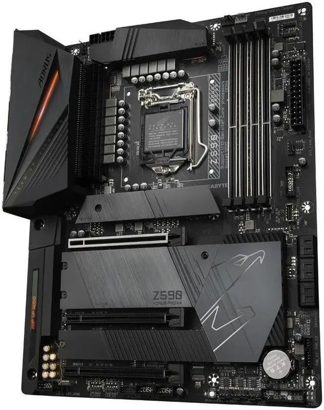 Alt view image 3 of 4 - GIGABYTE Z590 PRO AX LGA 1200 Intel Z590 DDR4 128GB ATX