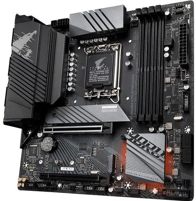 Alt view image 2 of 3 - GIGABYTE B660M PRO DDR4 LGA 1700 Intel B660 DDR4 128GB Micro ATX