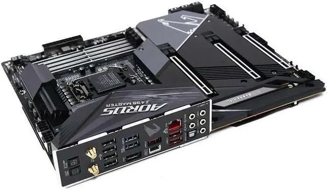 Alt view image 2 of 4 - GIGABYTE Z490 MASTER LGA 1200 Intel Z490 DDR4 128GB ATX