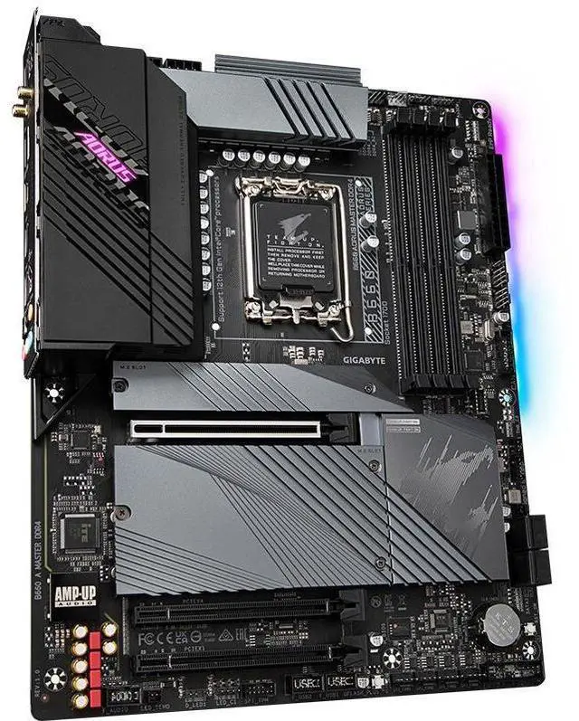 Alt view image 2 of 4 - GIGABYTE B660 MASTER DDR4 LGA 1700 Intel B660 DDR4 128GB ATX