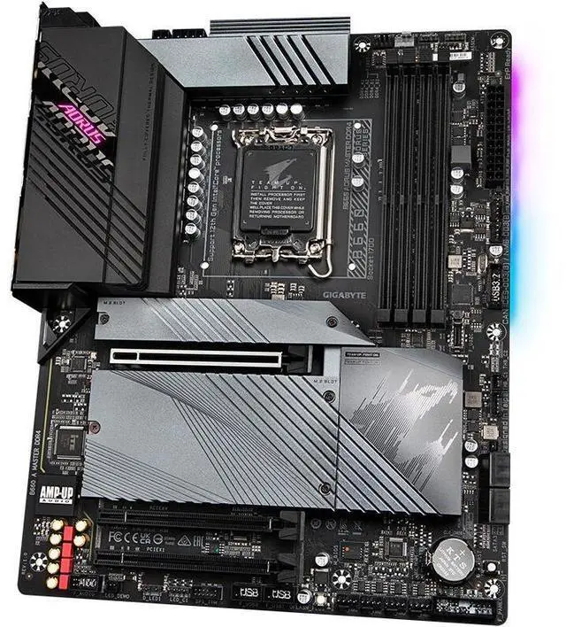 Alt view image 3 of 4 - GIGABYTE B660 MASTER DDR4 LGA 1700 Intel B660 DDR4 128GB ATX