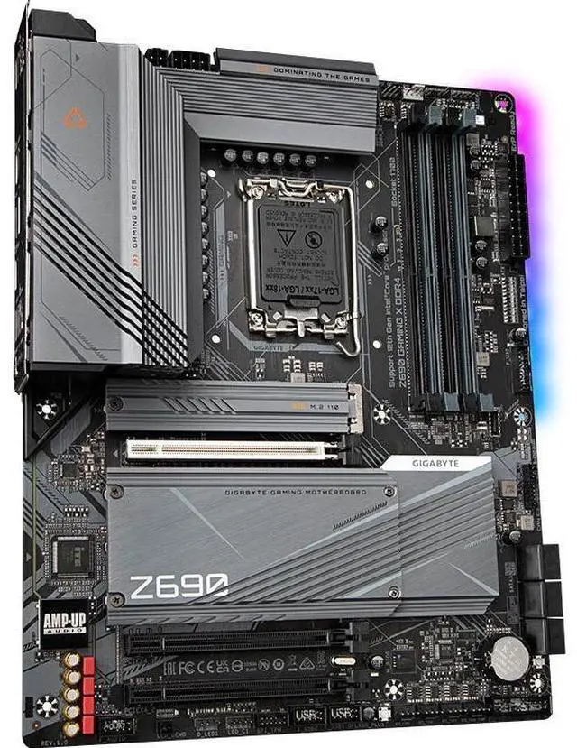Alt view image 2 of 4 - GIGABYTE Z690 GAMING X DDR4 LGA 1700 Intel Z690 DDR4 128GB ATX