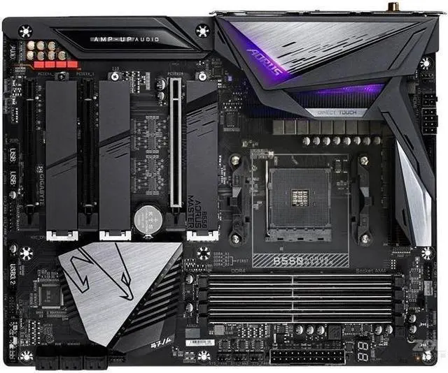Main image of GIGABYTE B550 MASTER Socket AM4 AMD B550 DDR4 128GB ATX