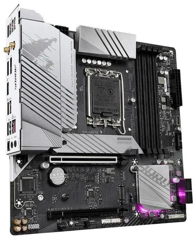 Alt view image 2 of 4 - GIGABYTE B760M ELITE AX LGA 1700 Intel B760 DDR5 192GB Micro ATX