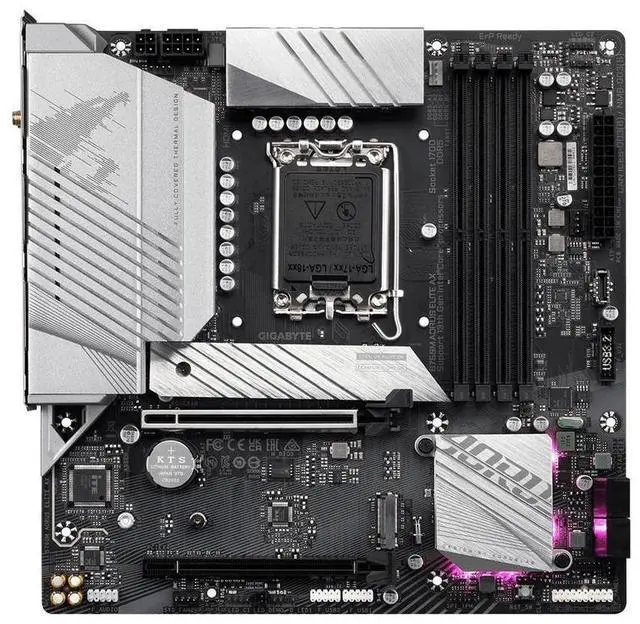 Main image of GIGABYTE B760M ELITE AX LGA 1700 Intel B760 DDR5 192GB Micro ATX