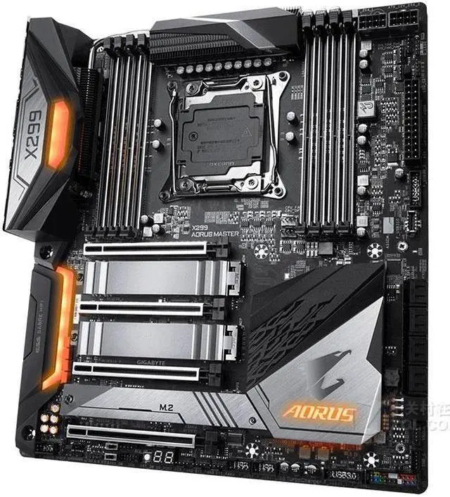 Alt view image 2 of 4 - GIGABYTE X299 MASTER LGA 2066 Intel X299 DDR4 128GB ATX