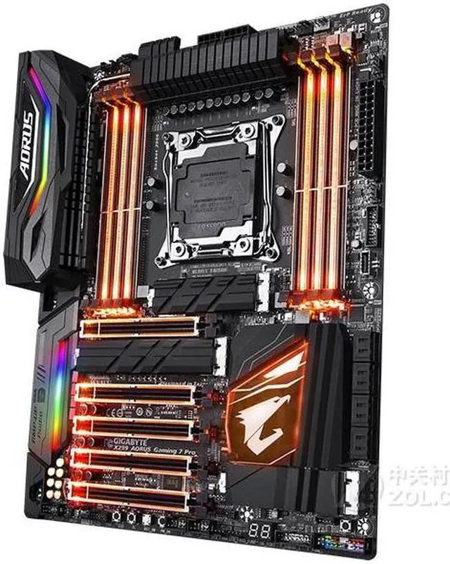 Alt view image 3 of 4 - GIGABYTE X299 Gaming 7 Pro LGA 2066 Intel X299 DDR4 256GB ATX