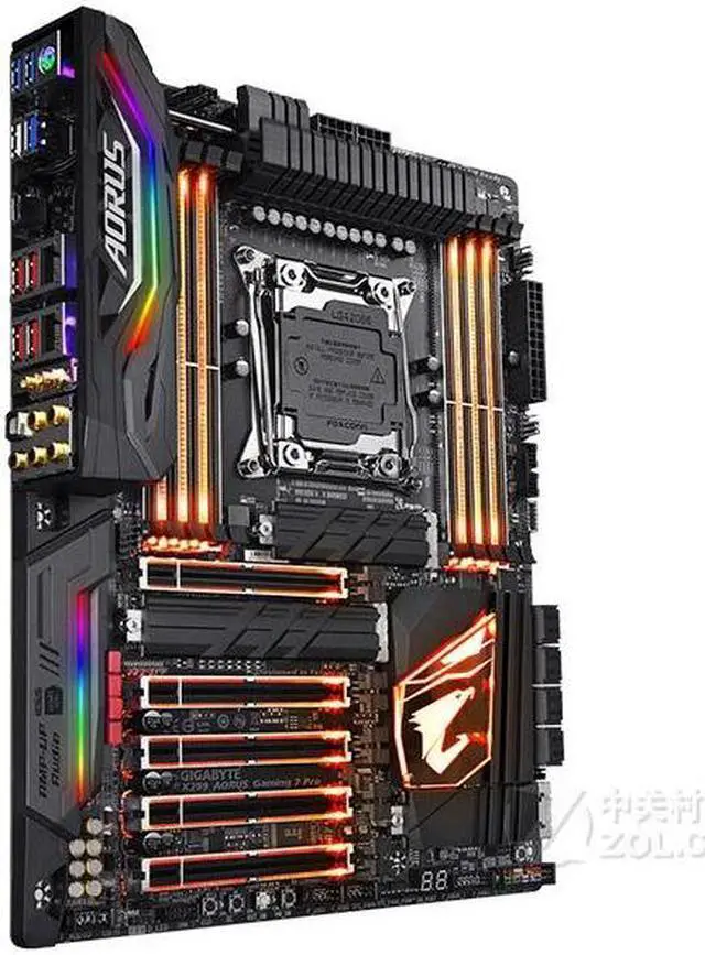 Alt view image 2 of 4 - GIGABYTE X299 Gaming 7 Pro LGA 2066 Intel X299 DDR4 256GB ATX