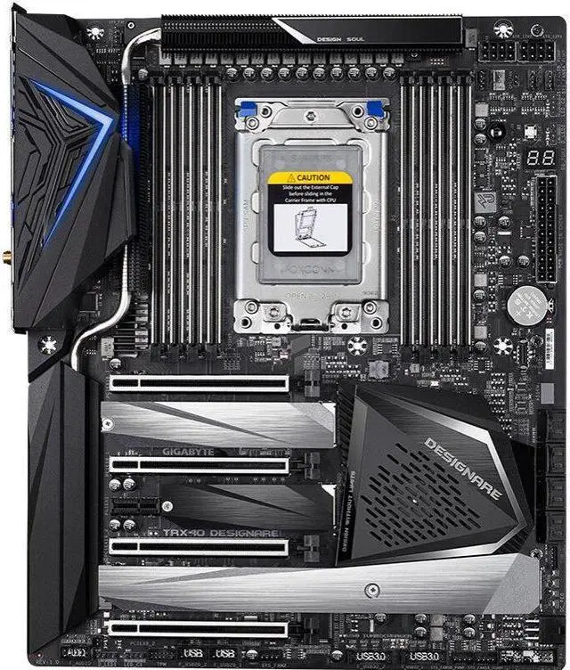 Main image of GIGABYTE TRX40 DESIGNARE Socket sTRX4 AMD TRX40 DDR4 256GB XL-ATX
