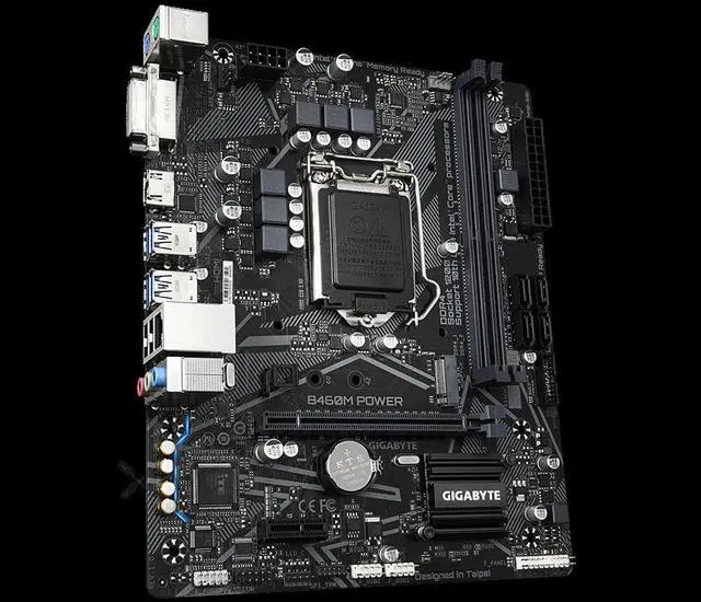 Alt view image 2 of 3 - GIGABYTE B460M POWER LGA 1200 Intel B460 DDR4 64GB Micro ATX