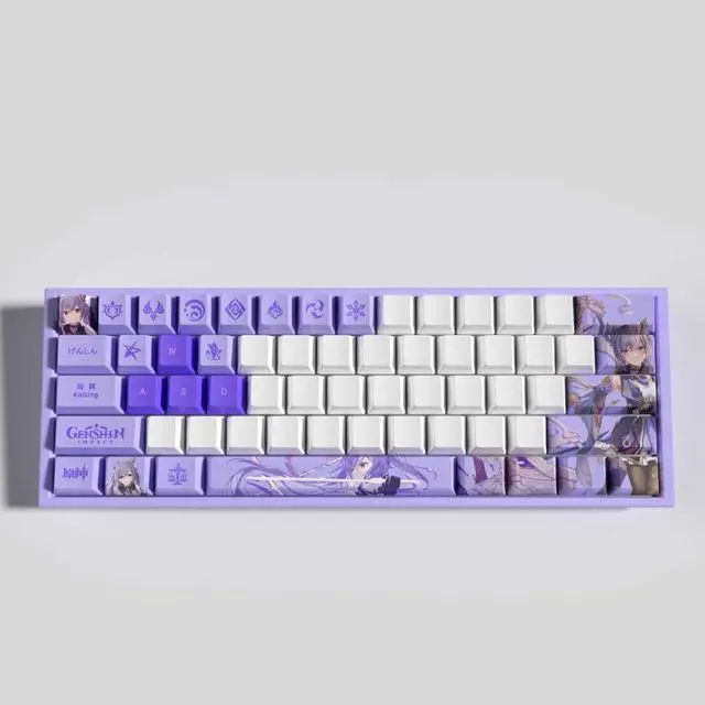 Alt view image 3 of 7 - Genshin Impact Themed Keycaps Nahida PBT heat-sublimation keycaps 29 keys OEM high degree
