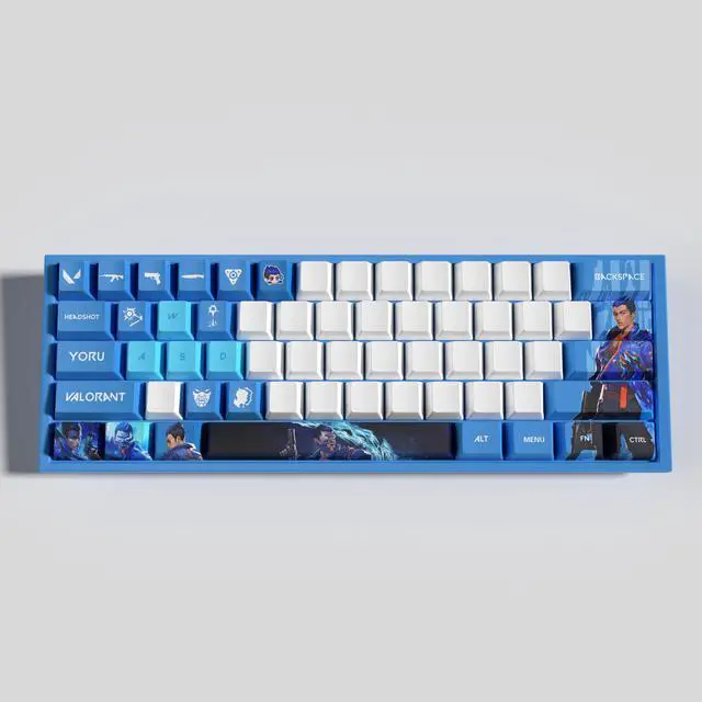 Alt view image 2 of 5 - VALORANT Themed Keycaps Yoru PBT heat-sublimation keycaps 29 keys OEM high degree
