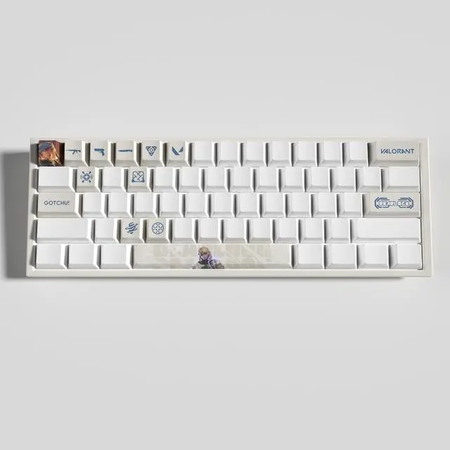 Alt view image 3 of 5 - VALORANT Themed Keycaps Deadlock PBT heat-sublimation keycaps 14 keys OEM high degree