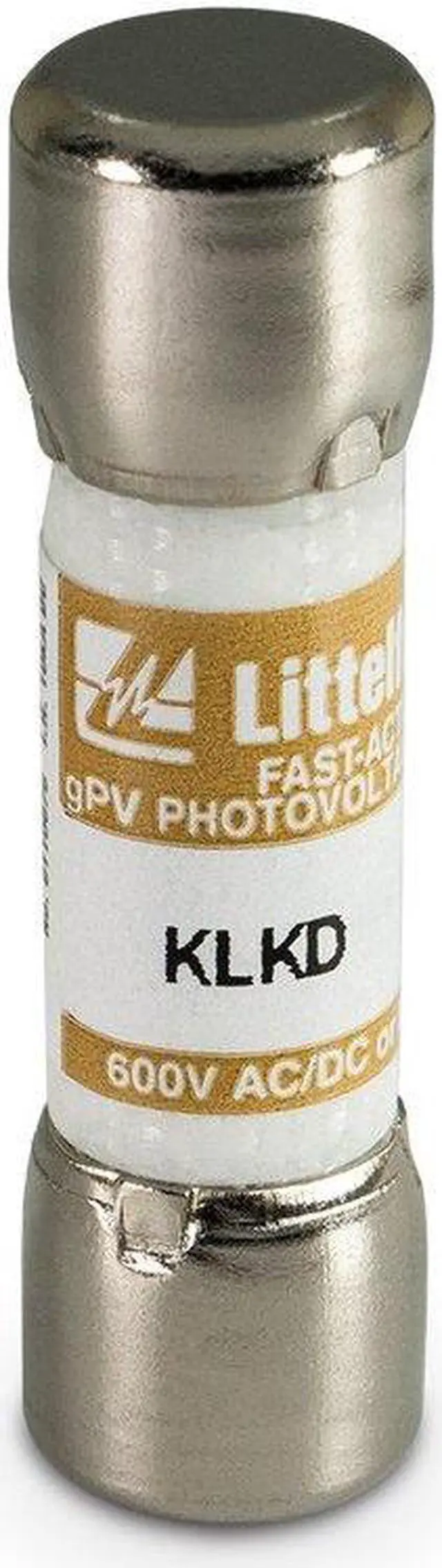 Main image of Littelfuse KLKD-1/10A(KLKD-0.1A)0.1Amp 600VFuse10x38