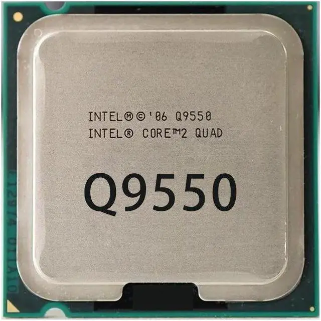 Main image of Core Q9550 45nm LGA 775 central processing unit (CPU)
