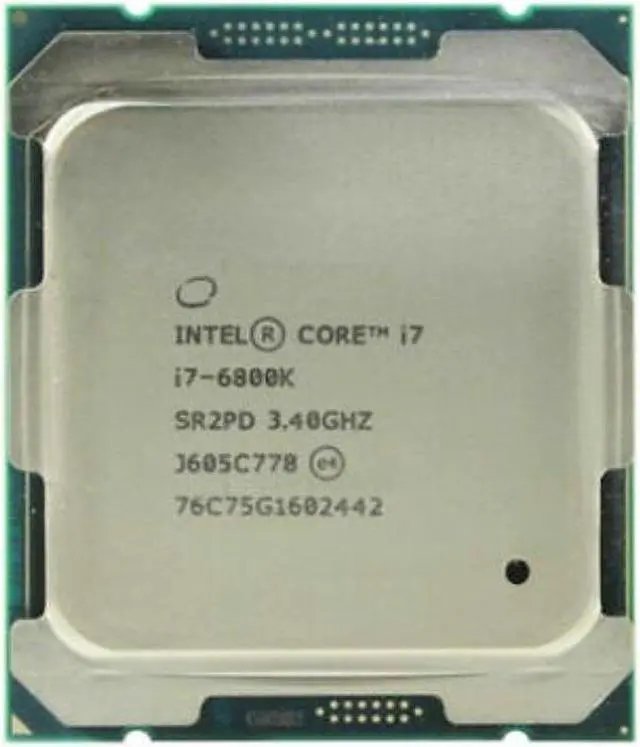 Main image of Core i7 6800K 14nm LGA 2011-v3 central processing unit (CPU)