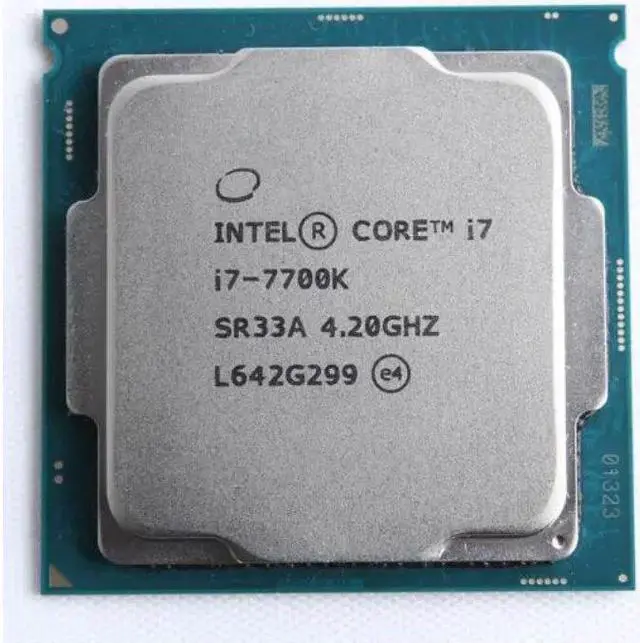 Main image of Core i7 7700K 14nm LGA 1151 central processing unit (CPU)