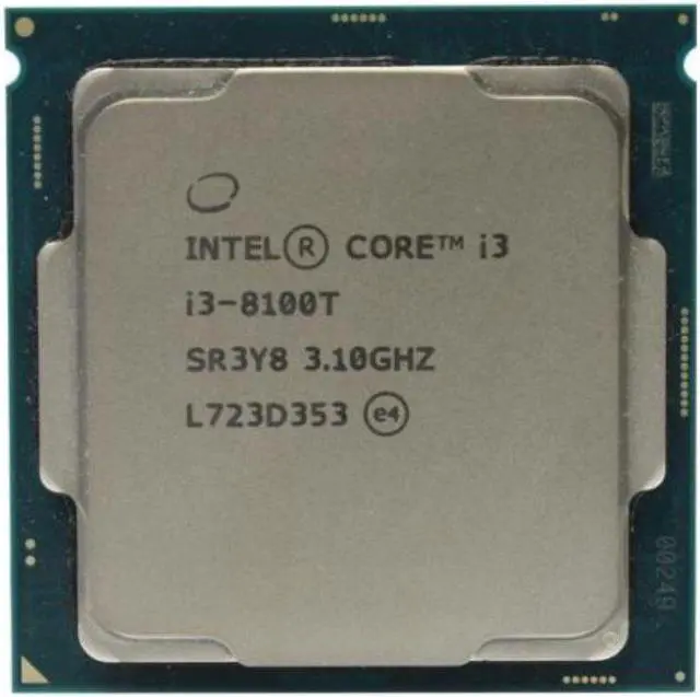 Main image of Core i3 8100T 14nm LGA 1151 central processing unit (CPU)