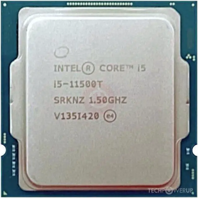 Main image of Core i5 11500T 14nm LGA 1200 central processing unit (CPU)