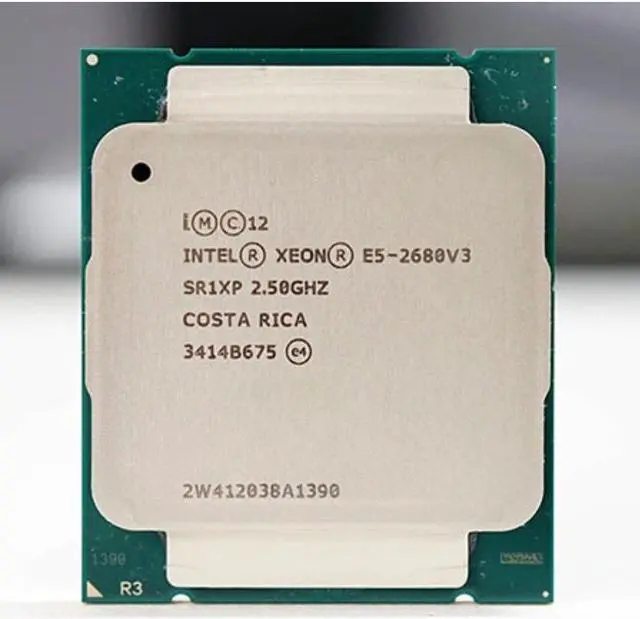 Main image of Xeon E5-2680 v3 22nm LGA 2011-3 central processing unit (CPU)
