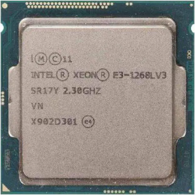 Main image of Xeon E3-1268L v3 22nm LGA 1150 central processing unit (CPU)