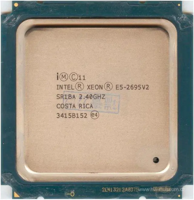 Main image of Xeon E5-2695 v2 22nm LGA 2011 central processing unit (CPU)