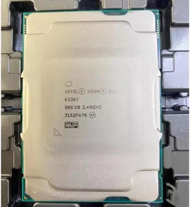 Main image of Xeon Gold 6336Y 10nm LGA 4189 central processing unit (CPU)