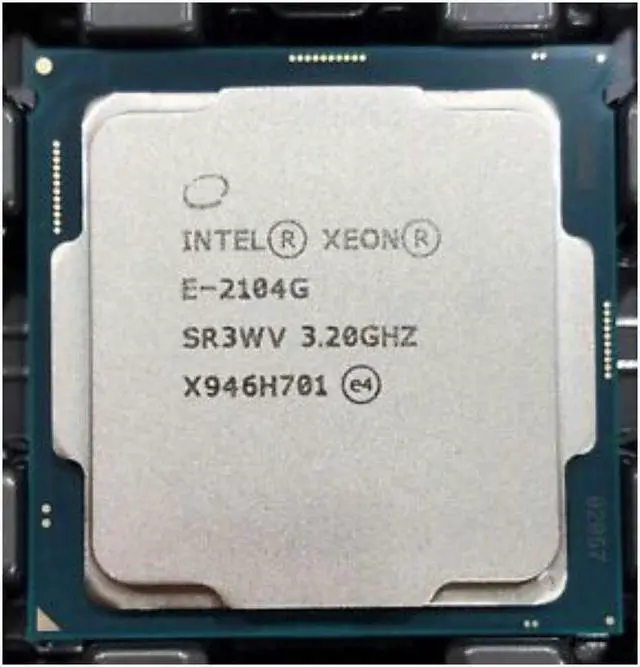 Main image of Xeon E-2104G 14nm LGA 1151 central processing unit (CPU)